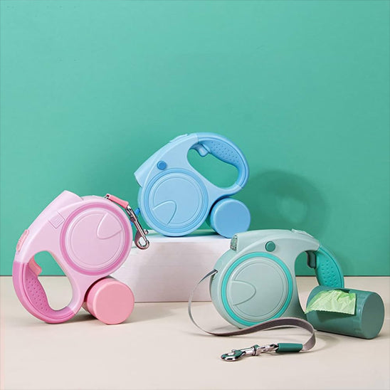 Laisse pour chien - Maxi-Laisse™ les 3 couleurs disponibles