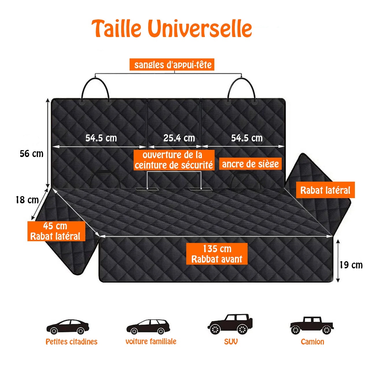 Housse voiture chien - SuperProtect™