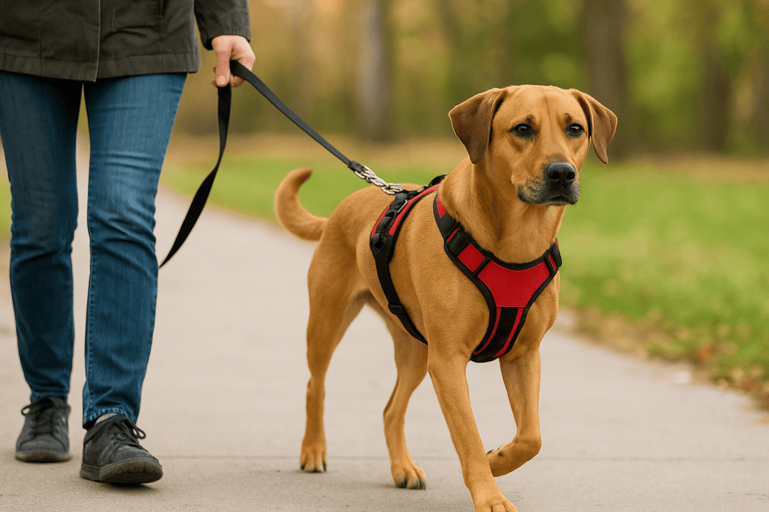 Pourquoi choisir un harnais plutôt qu’un collier pour votre chien ? - Ma Promenade avec Toutou