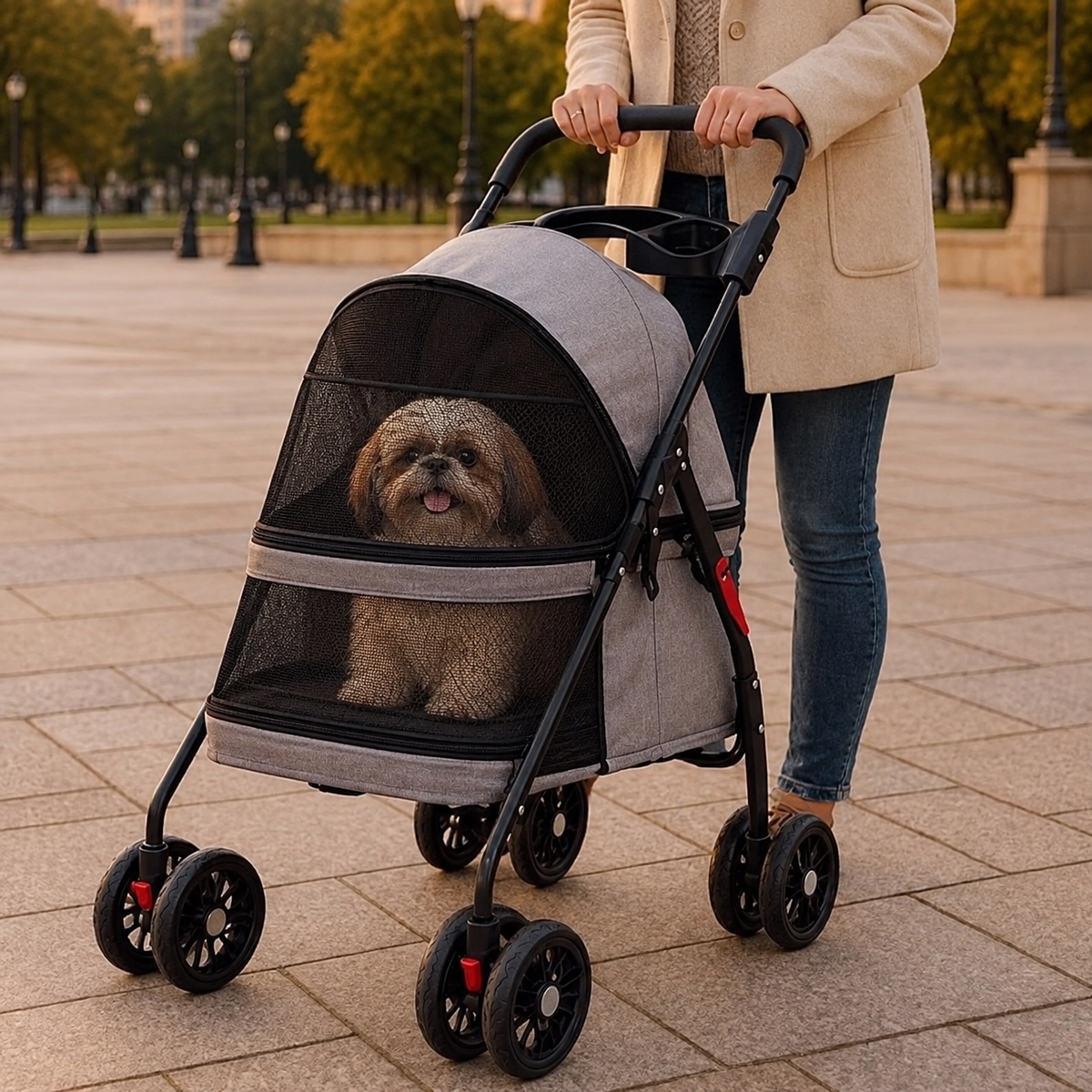 Poussette pour Chien - ConfortDog™