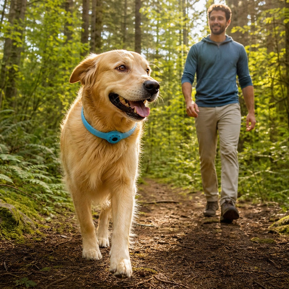 collier GPS chien - SilkyFound™