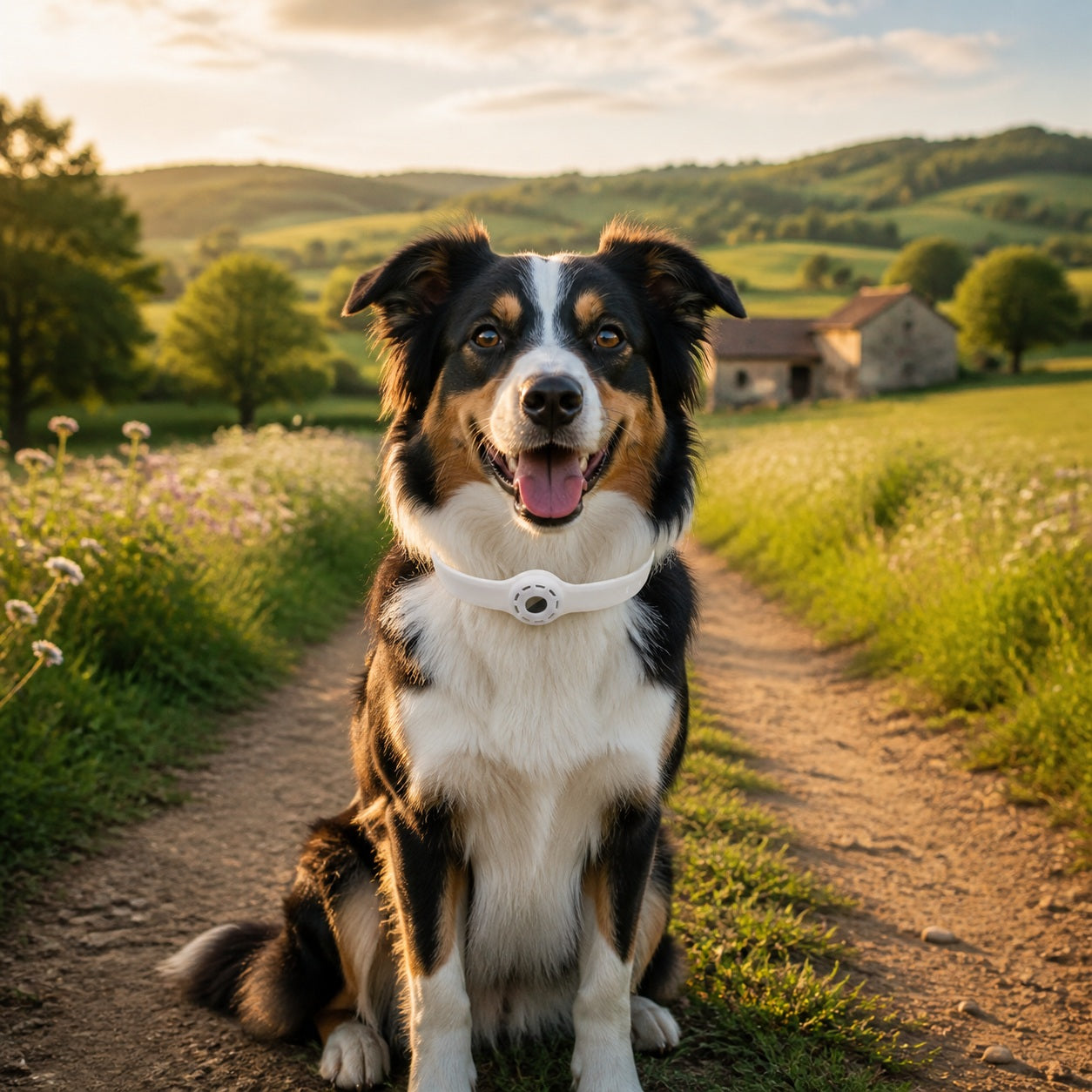 collier GPS chien - SilkyFound™
