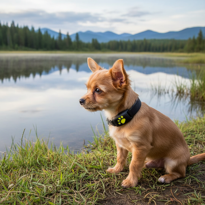 Collier GPS pour chien - GoFoundDog™ au lac