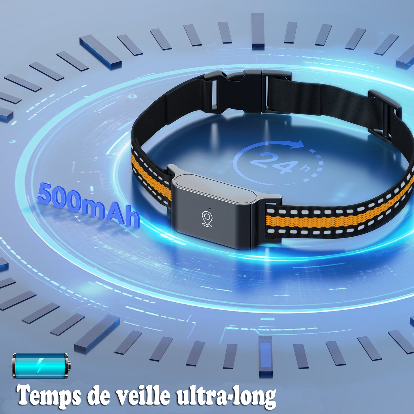 Collier GPS pour chien - SimpleFound™