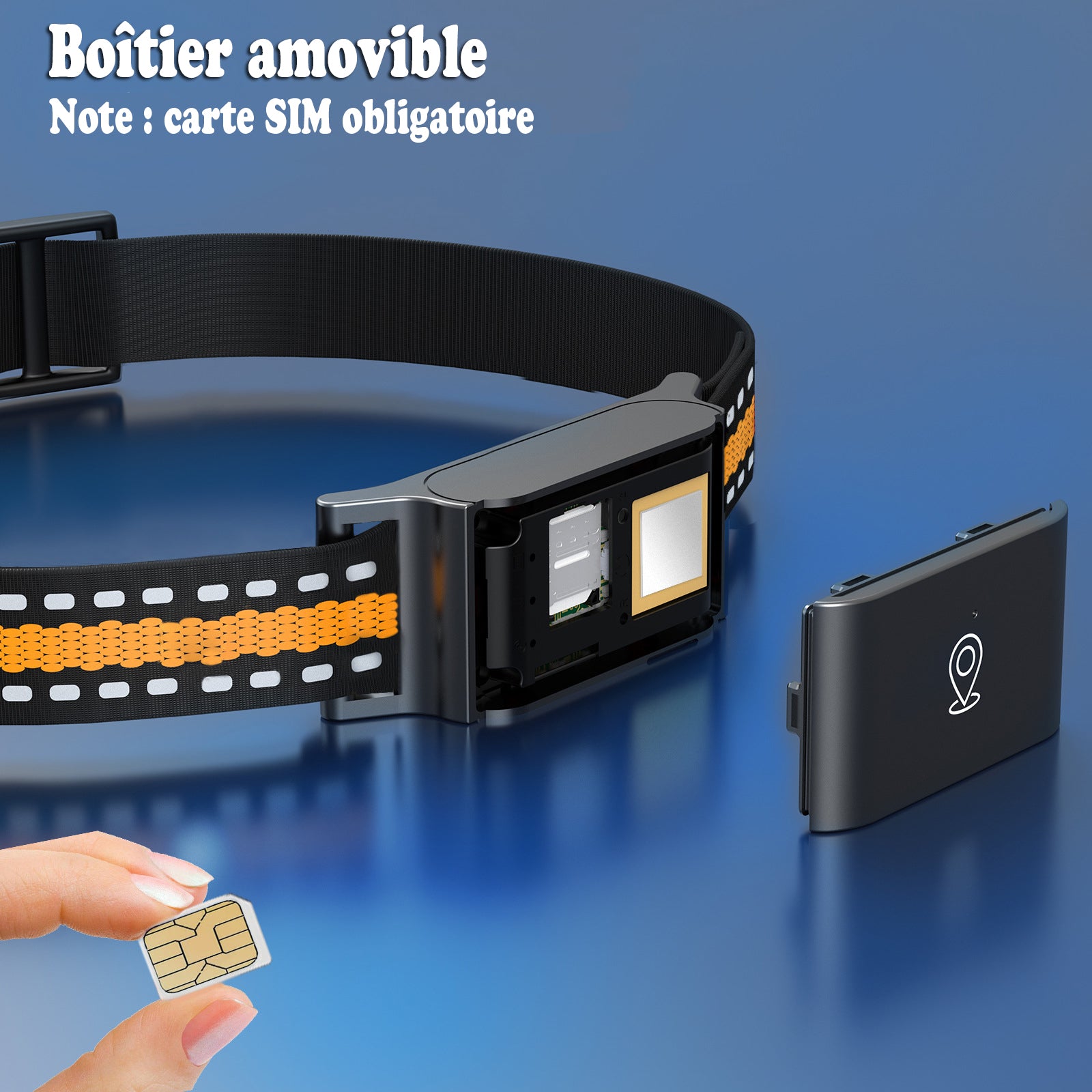 Collier GPS pour chien - SimpleFound™