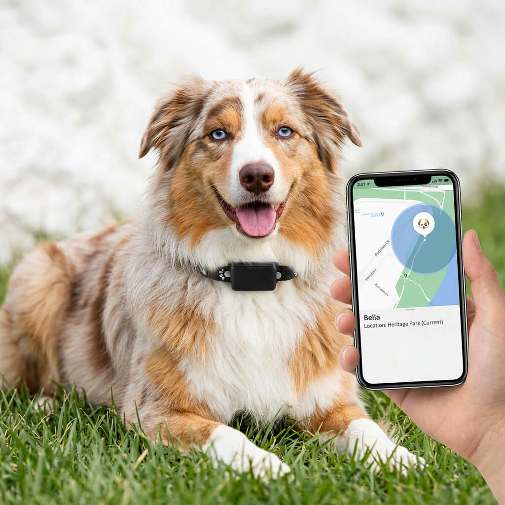 Collier GPS chien - CuttieTrack™