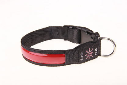 Collier lumineux chien - SeeFromFar™ - Rouge