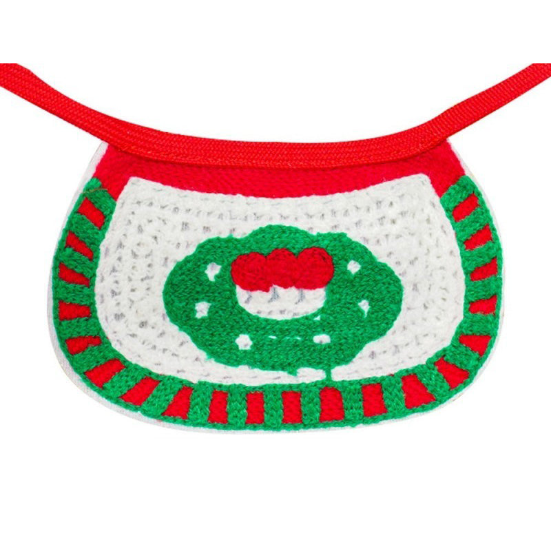 Déguisement chien - NoëlDog™ bavette couronne