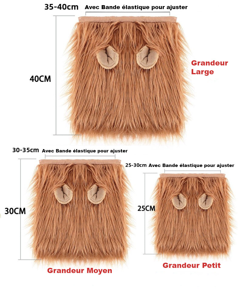 Déguisement chien - JungleKingDog™ Tailles