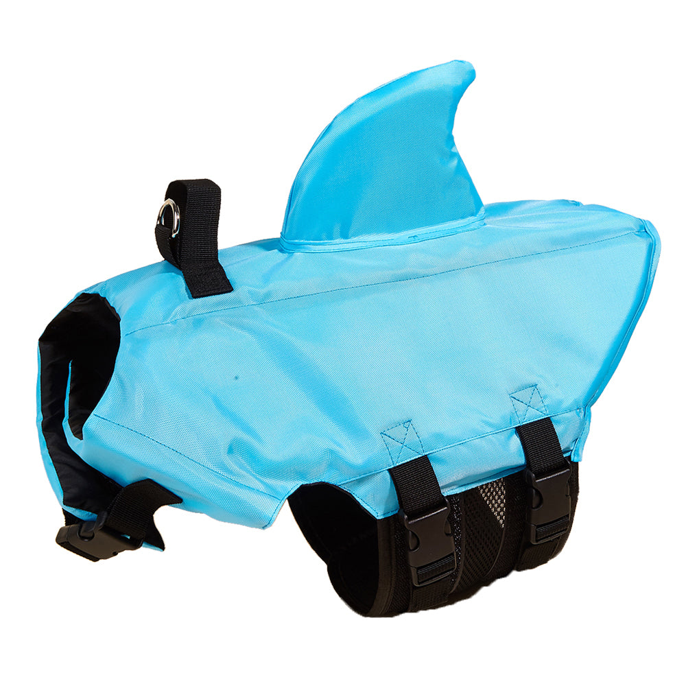 Gilet de sauvetage chien - SimplyShark™ bleu