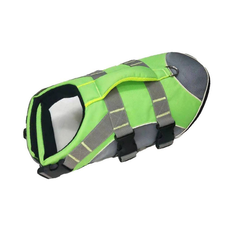 Gilet de sauvetage pour chien - SimplySafe™ vert