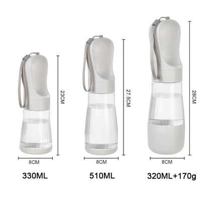 Gourde chien - QuickWater™ blanc