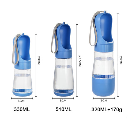 Gourde chien - QuickWater™ bleu