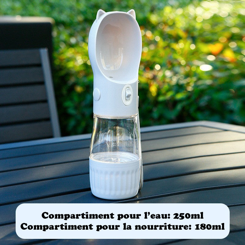 Gourde pour chien - HydraRando™ gris