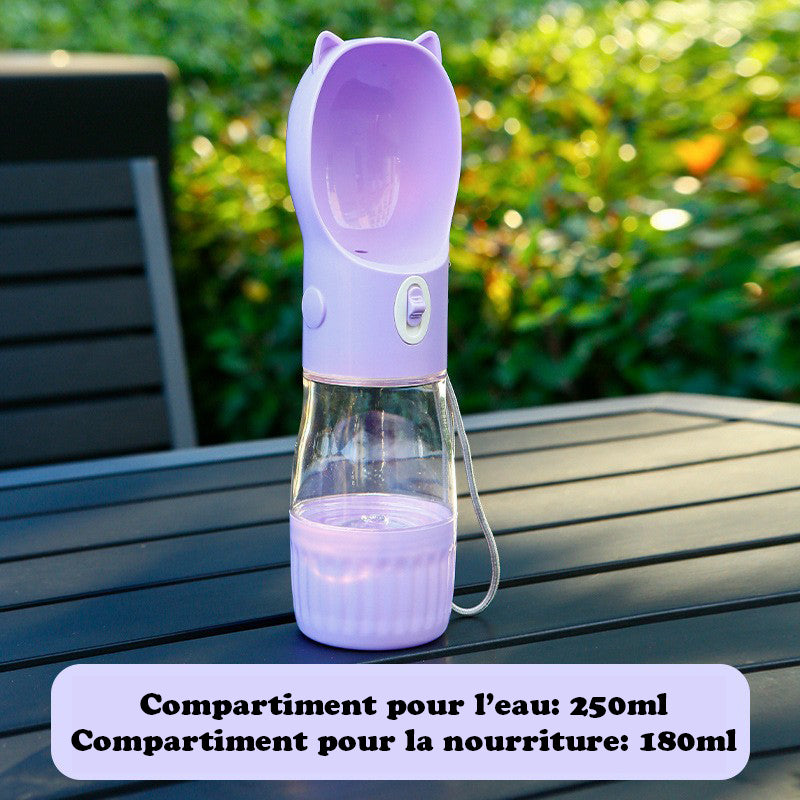 Gourde pour chien - HydraRando™ violet