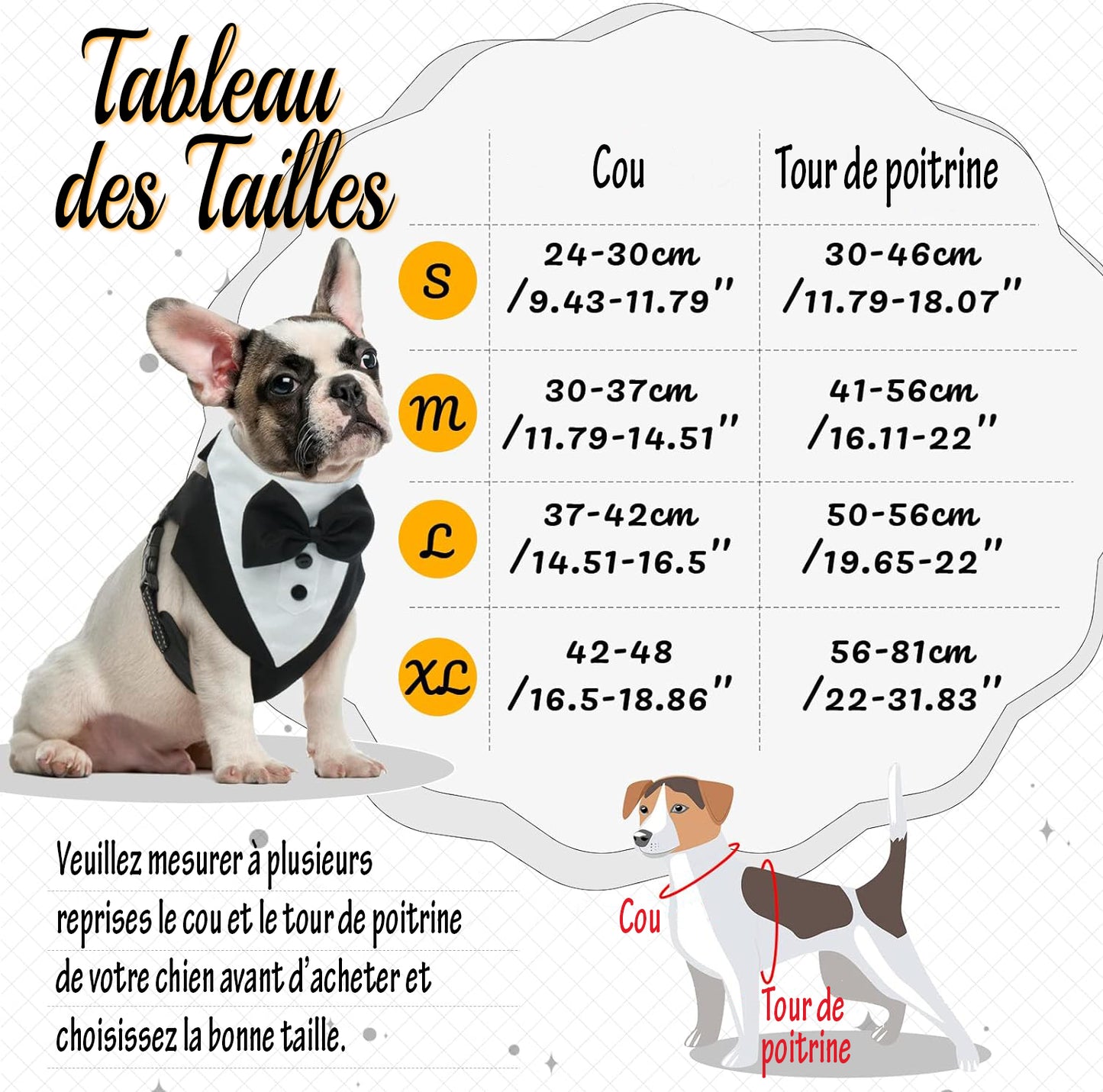 Harnais chien - BeautyTuxDog™