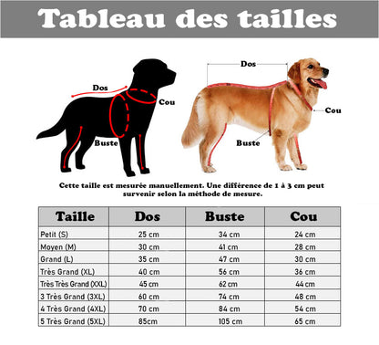 Imperméable pour chien - EnjoyRainyDays™