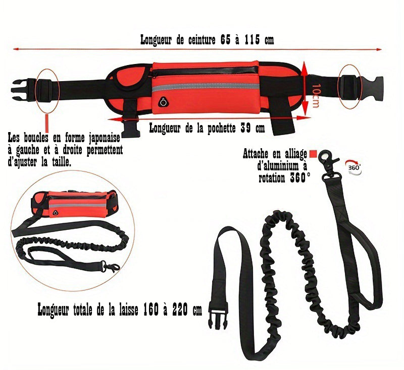 Laisse canicross - PerfectRun™