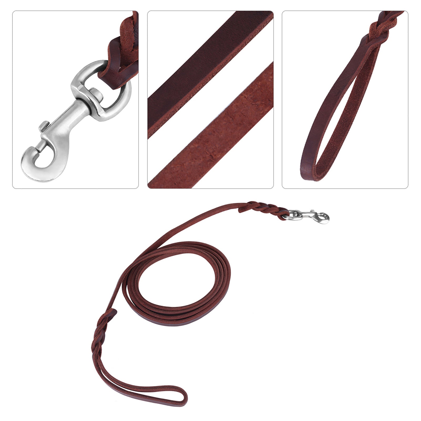 Laisse chien - CuirTotal™