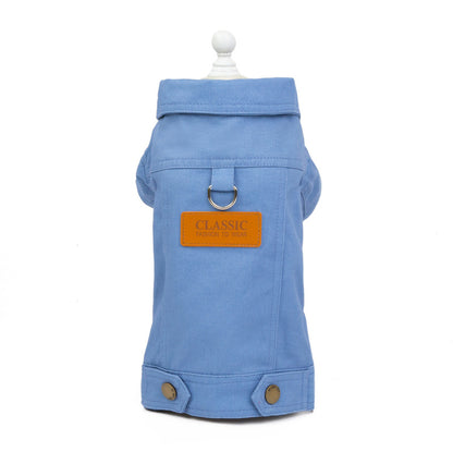 Manteau chien - JeansDoggyStyle™ Bleu