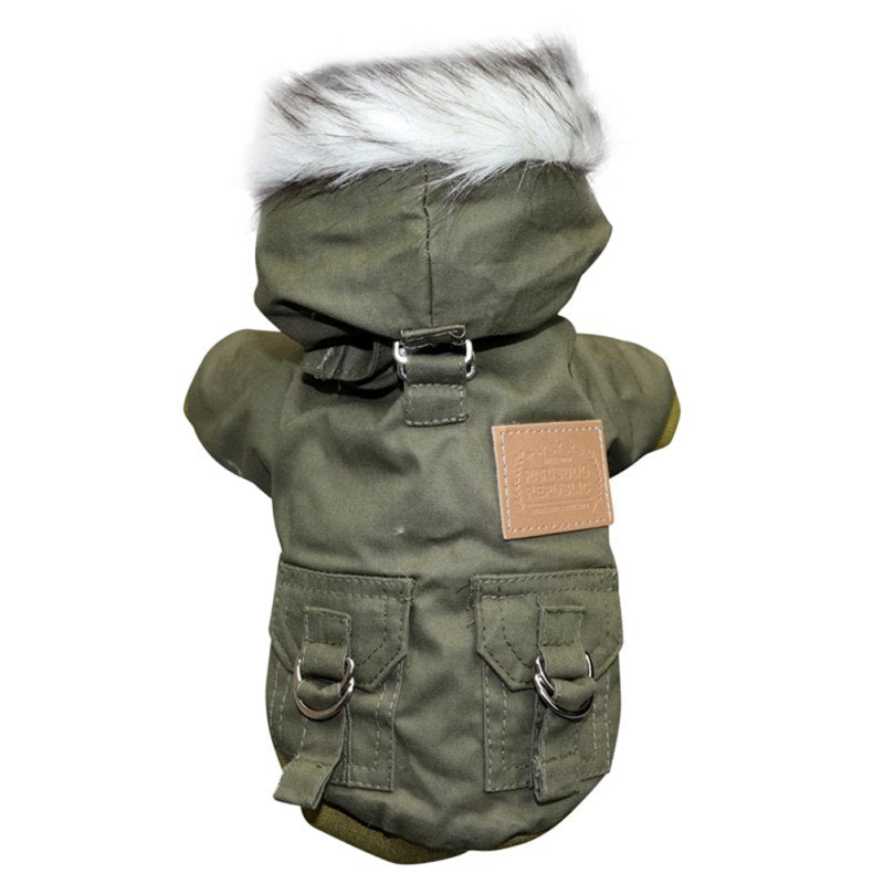 Manteau pour chien - ArmyCoatDog™ kaki