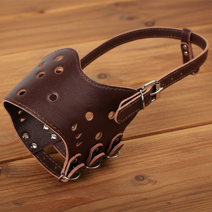 Muselière pour chien - SweetLeather™