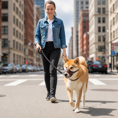 Muselière pour chien - SweetLeather™