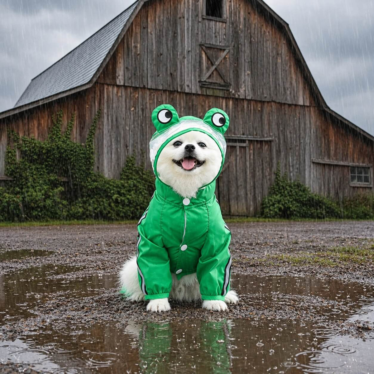 Imperméable pour chien - FroggyRainDog™
