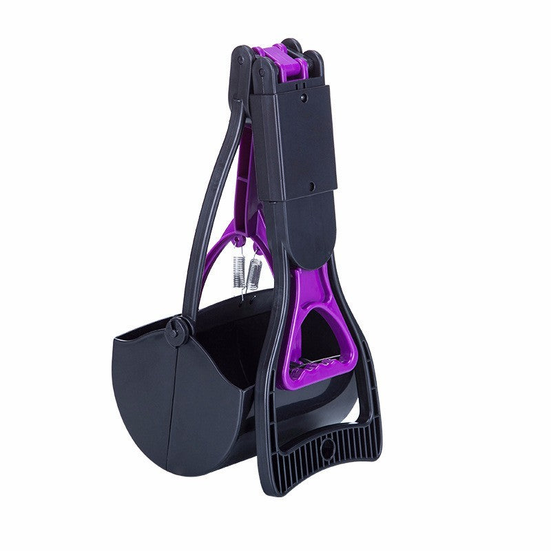 Ramasse Crottes pour Chien - Poop'N'Hide™ pliant violet