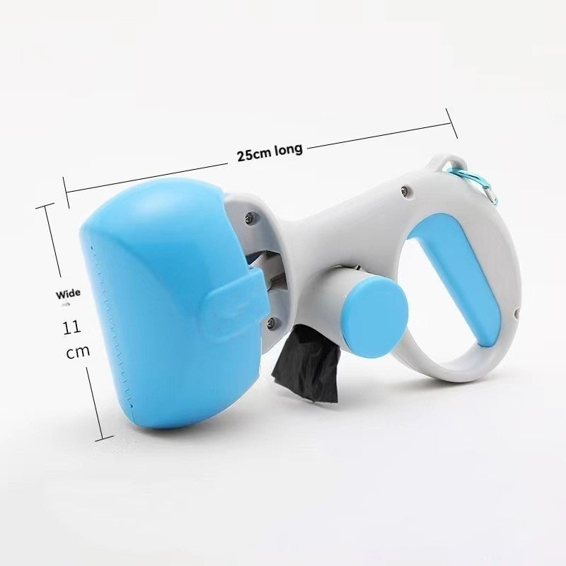 Ramasse crottes pour chien - HygiéPoop™ bleu