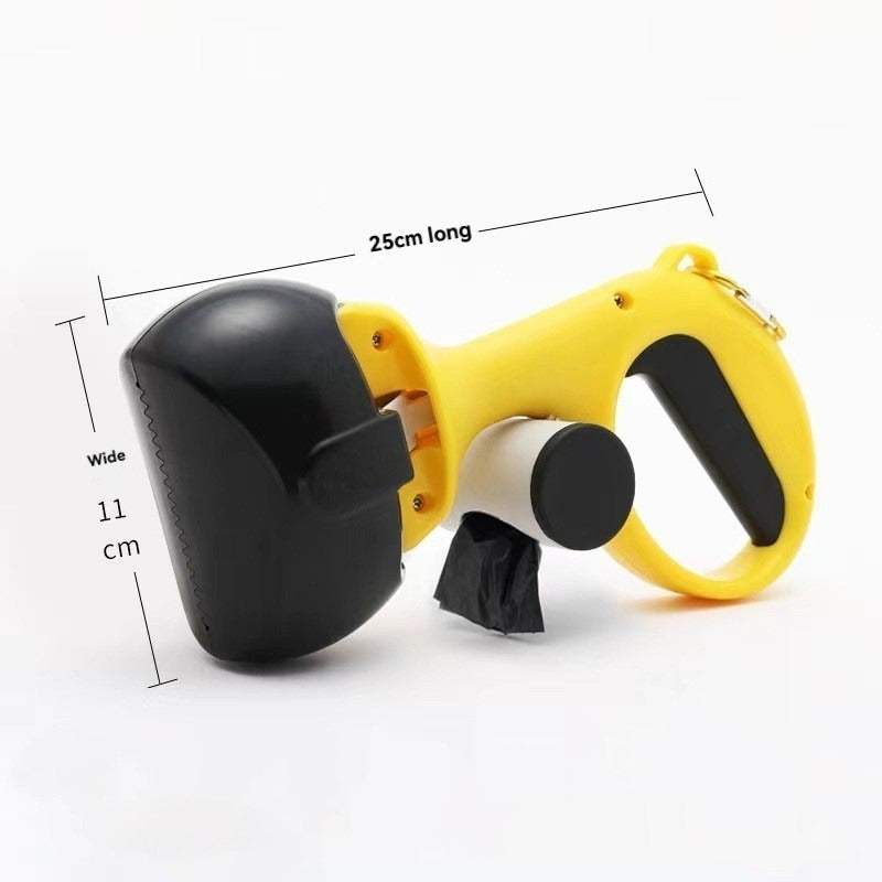 Ramasse crottes pour chien - HygiéPoop™ jaune