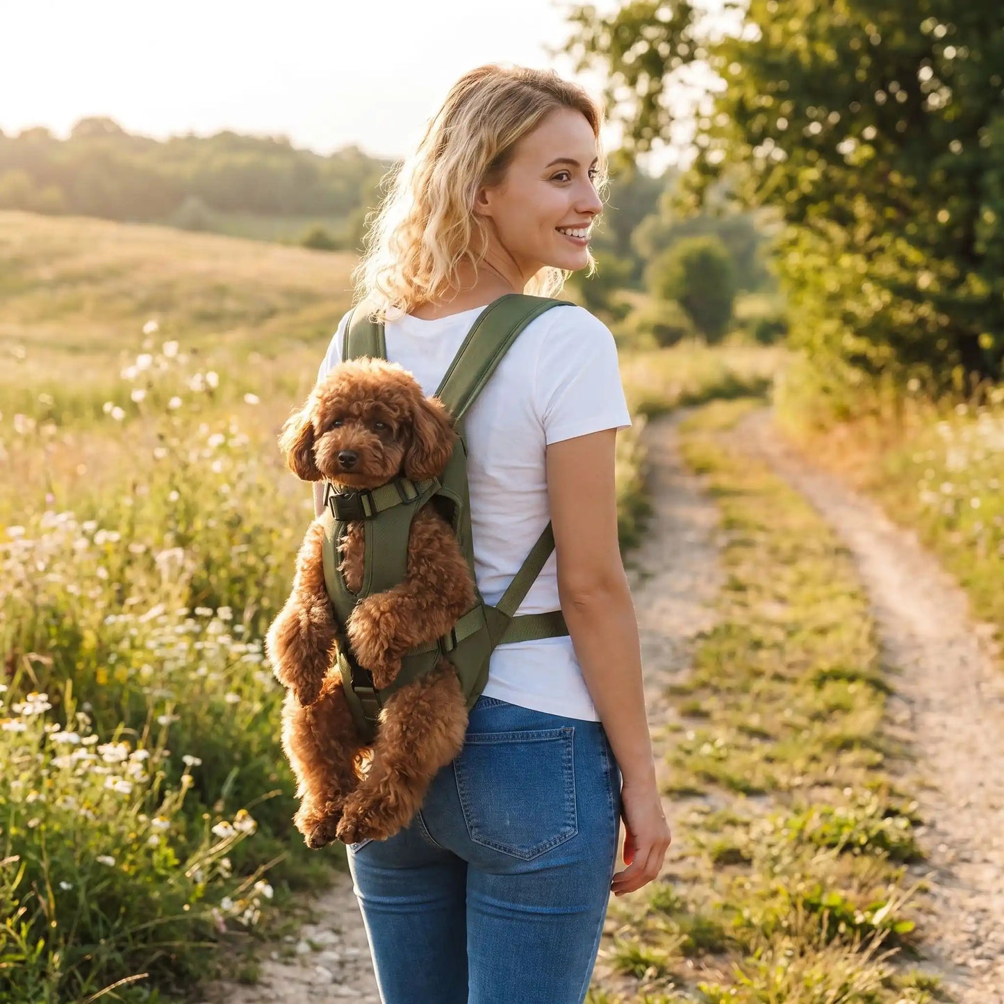 Sac à Dos pour Chien - PetCarrier™ - Vert