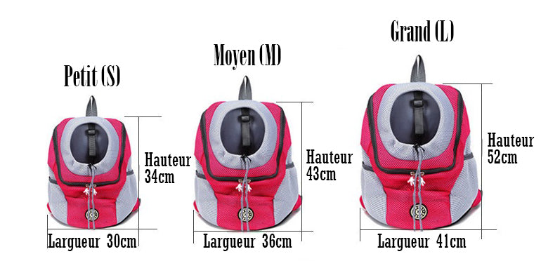 Sac a dos chien - CuttieFit™ mesure