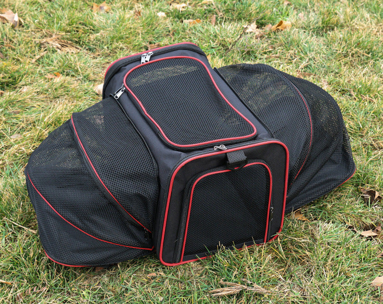 Sac de transport pour Chien - PraticoCarrier™ rouge