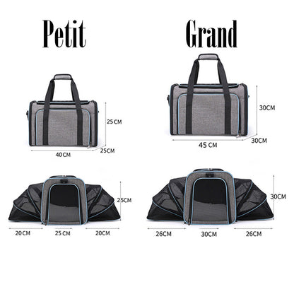 Sac de transport pour Chien - PraticoTraveler™