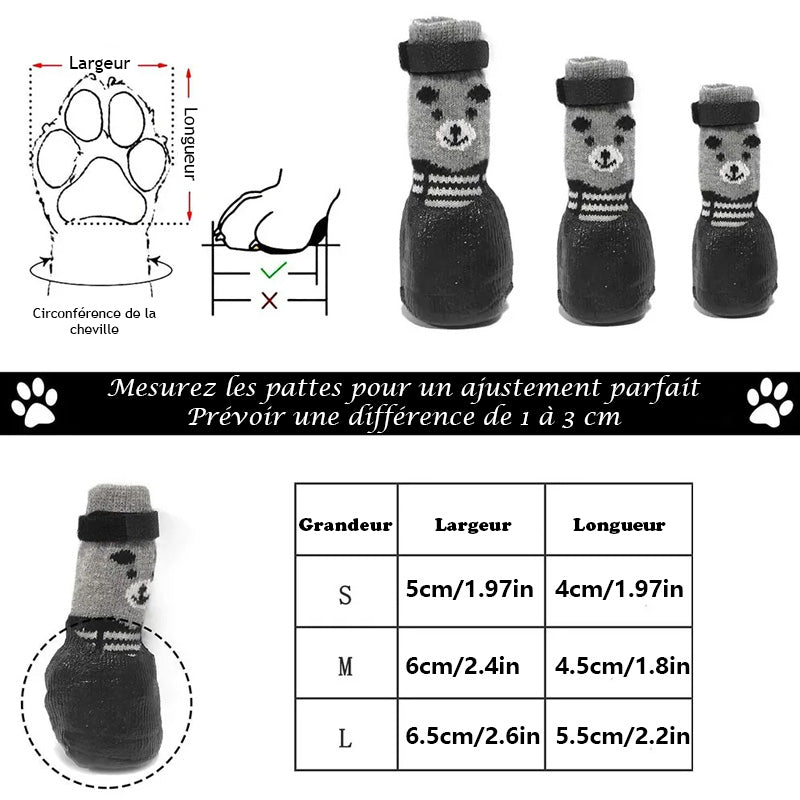 chaussure chien - CuttieTeddy™
