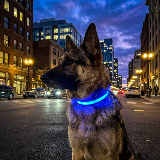 Collier Chien - LEDCollarDog™ - Bleu