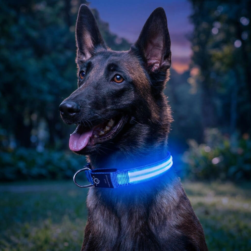 Collier Chien - LEDCollarDog™ - Bleu