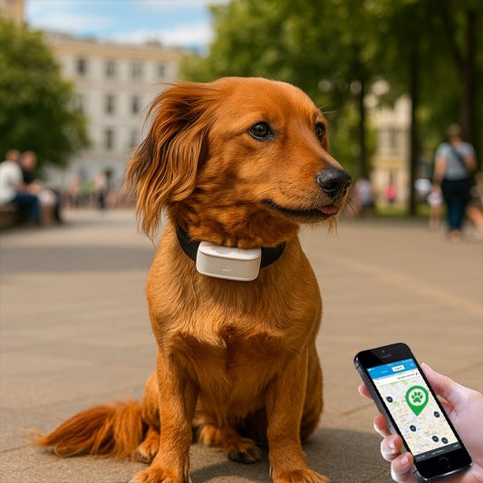 Collier GPS Chien - EasyFoundMe™