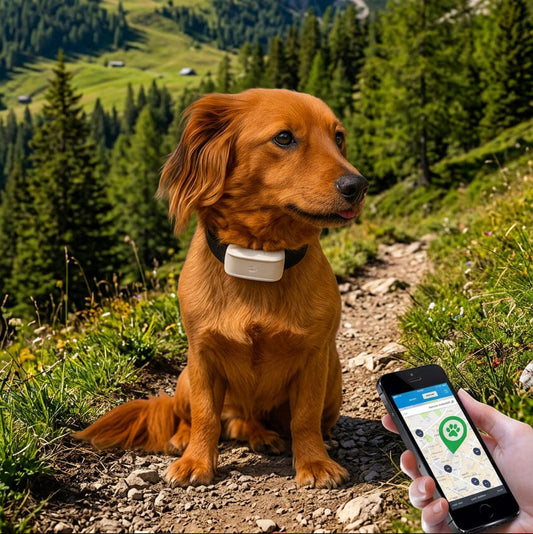 Collier GPS Chien - EasyFoundMe™