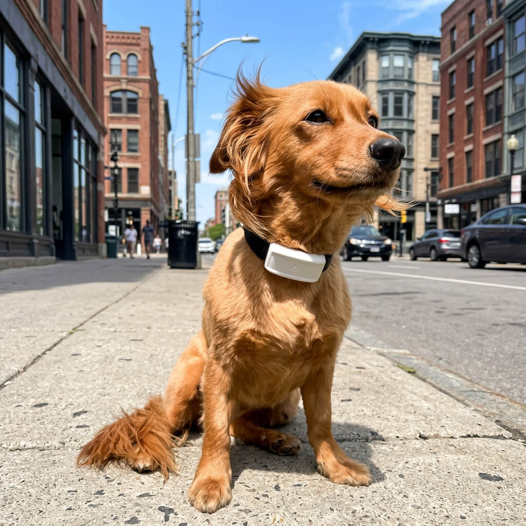 Collier GPS Chien - EasyFoundMe™