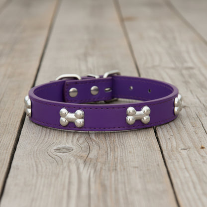Collier pour chien - TotalCuir™ - Ma Promenade avec Toutou