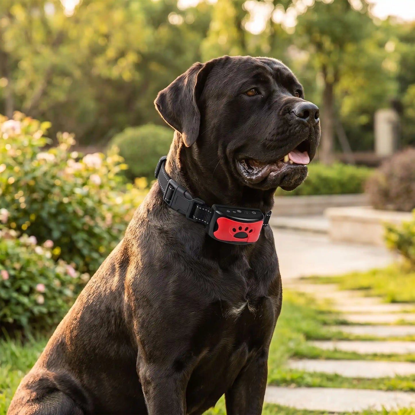 collier anti aboiement - CutieStopBark™ rouge