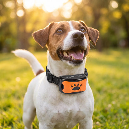 collier anti aboiement - CutieStopBark™ orange
