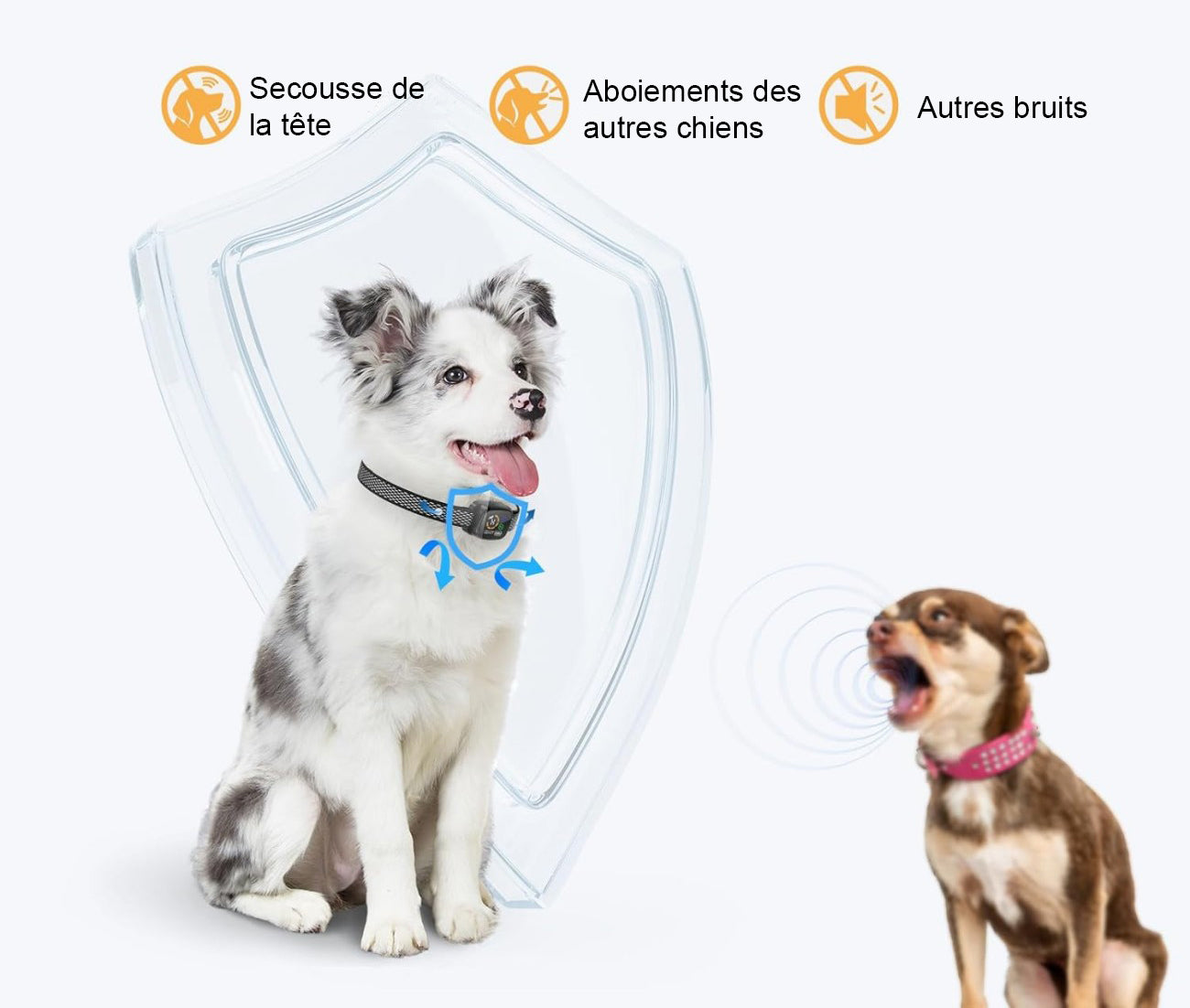 Collier anti aboiement | SmallyStopDog™