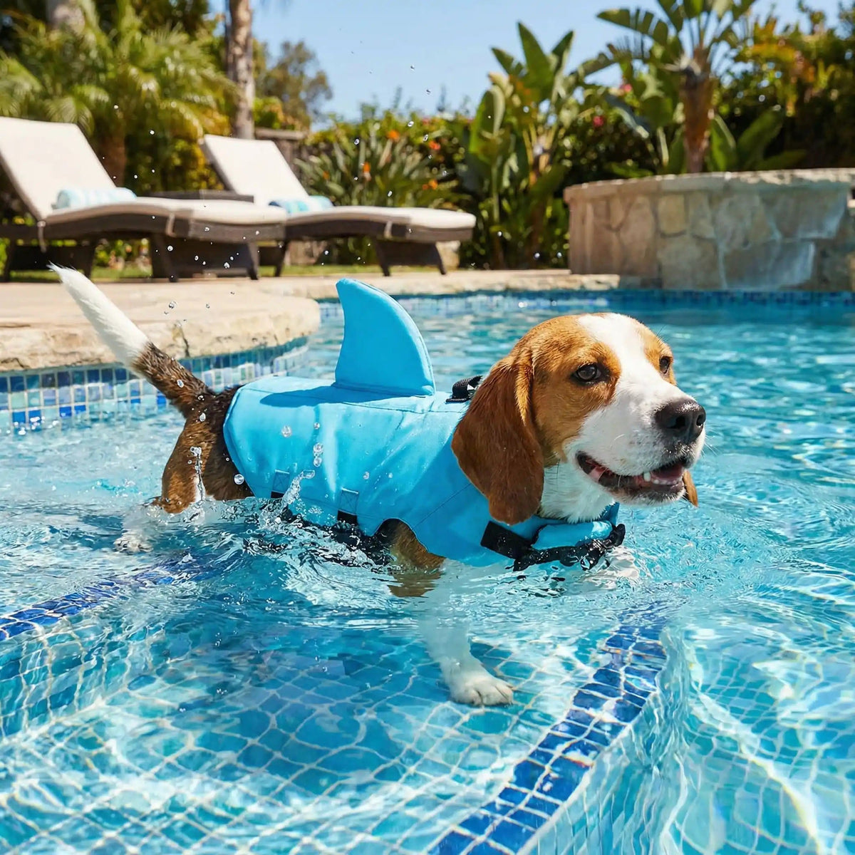 Gilet de sauvetage chien - SimplyShark™ - Ma Promenade avec Toutou