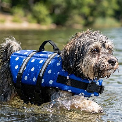 Gilet de sauvetage Chien - FunWaterSafe™