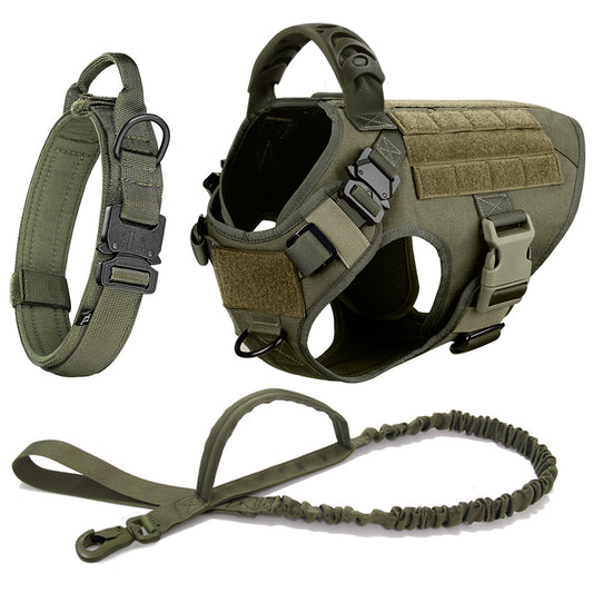 Harnais chien | StrongDog™ avec collier et laisse