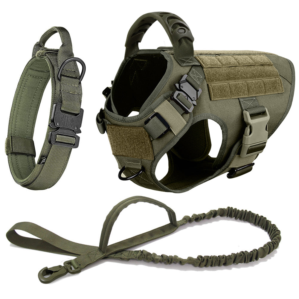 Harnais chien | StrongDog™ avec collier et laisse