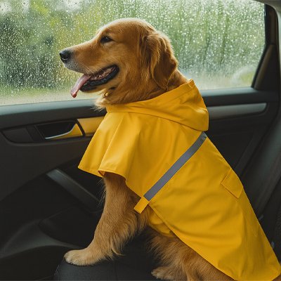 Imperméable pour chien​ - EnjoyRainyDays™